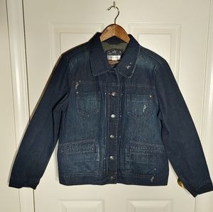 CHRISTOPHER & BANKS Denim Jacket